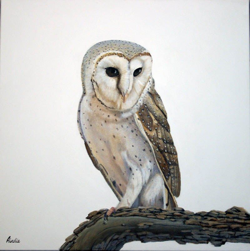 Barny 2, acrylic on canvas, by James Ainslie