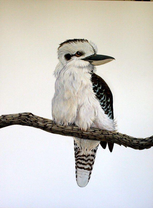 Jacky, acrylic on canvas, by James Ainslie